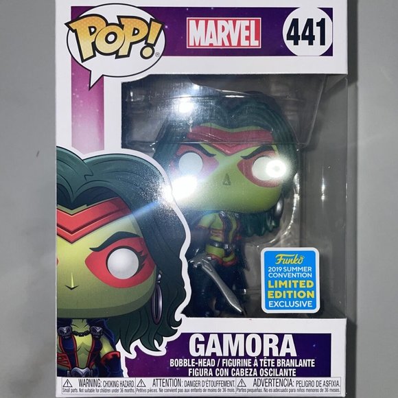 Funko Pop Marvel Gamora #441 2019 SDCC Limited Edition Exclusive